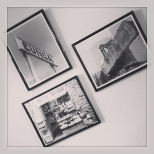  We also framed some of the Snook's photography. #fillallthewalls