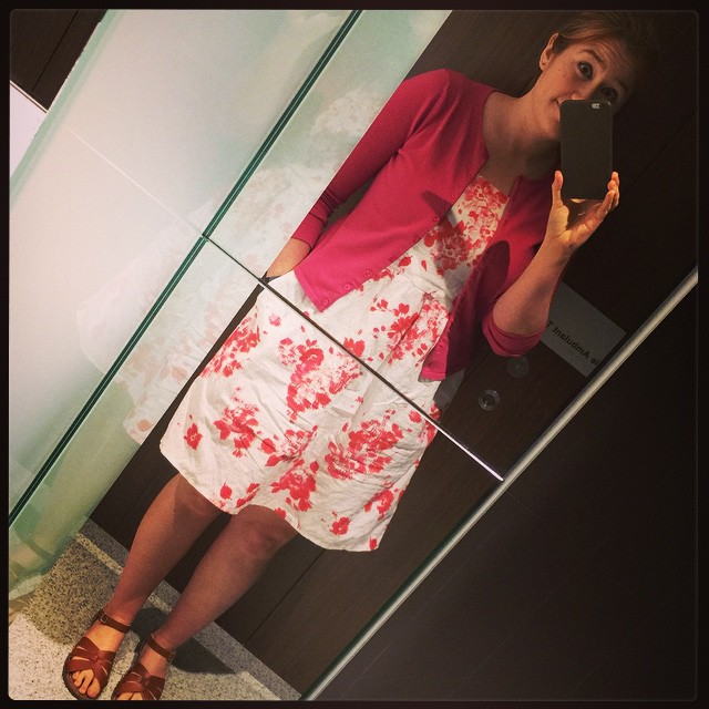 #frocktober day 28. PINK! Homemade Hazel sundress from @colettepatterns.