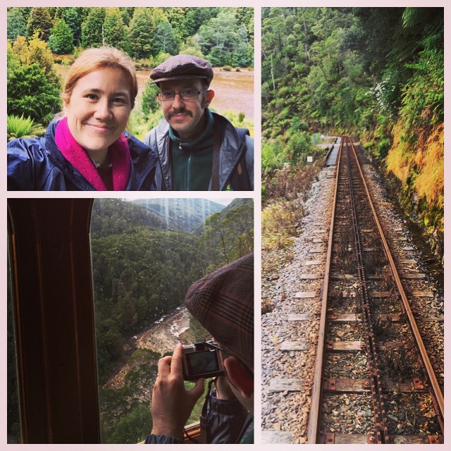 We had a fantastic time on the West Coast Wilderness Railway today! Highly recommended if you're ever in this part of the world.