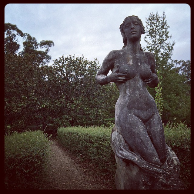 Norman Lindsay's garden was beautiful. She was my favourite (next to Albert the Puddin', of course).