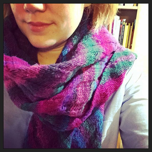 Today: Clapotis. (This week is turning into the Greatest Hits of Forgotten Knits.)