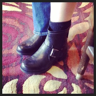 Retail therapy. I found my perfect boots!