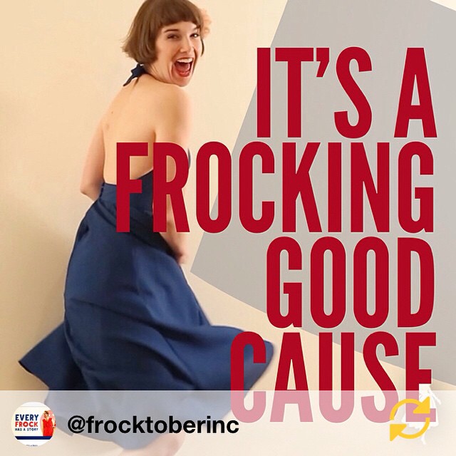RG @frocktoberinc. Only one more day to go! If you want to contribute to ovarian cancer research, my fundraising page is here: https://frocktober.everydayhero.com/au/kris-howard. Massive thanks to those who've already donated - I'm over $700 so far!