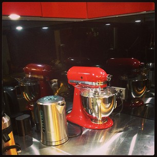 I think it really ties the kitchen together, don't you? #kitchenaid #love