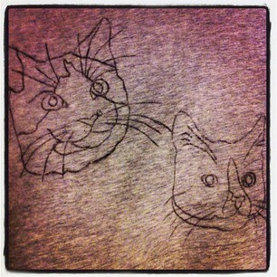 Prepping for the next embroidery. I'm kind of a genius. #magnificent #notclassy