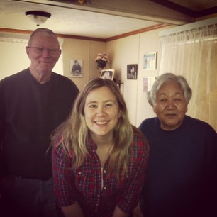 Visited Grandma and Grandpa Harter this morning!
