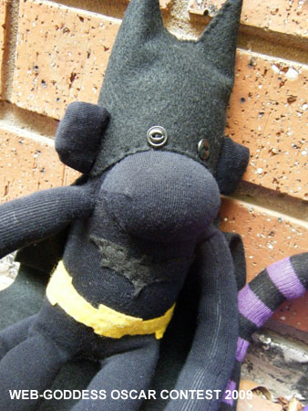 Batman Sock Monkey