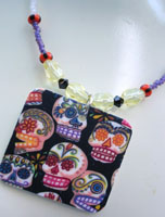 Dia de los Muertos Necklace