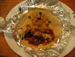 Chicken Guerrero Taco