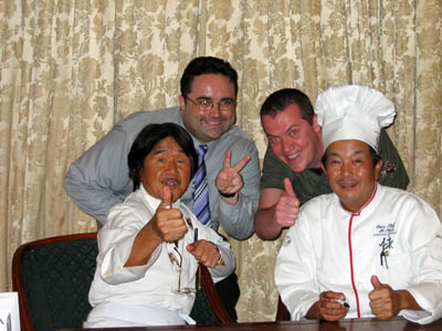 Toast, Shan, and the Chefs