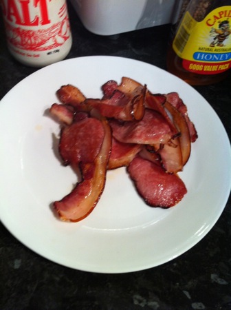 Finished bacon