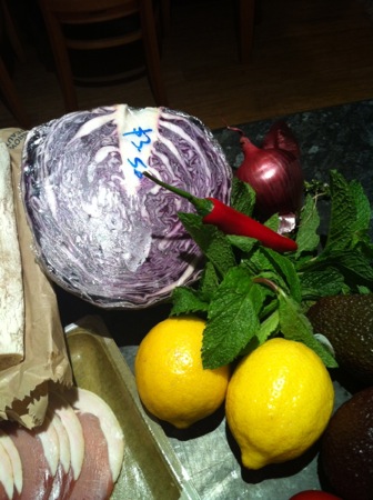 Red cabbage ingredients