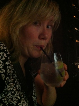 Me with my G&T