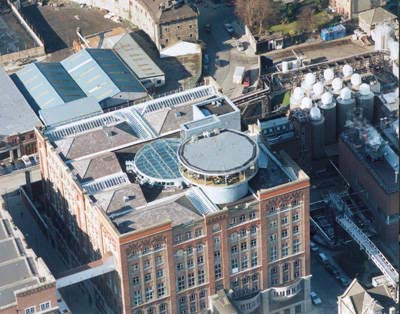 The Storehouse as seen from above