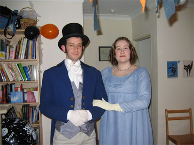 Mr. Fizwilliam Darcy and Miss Elizabeth Bennet