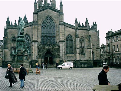 St. Giles Cathedral...