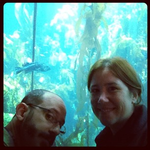 Kelp forest! It's crowded here today...
