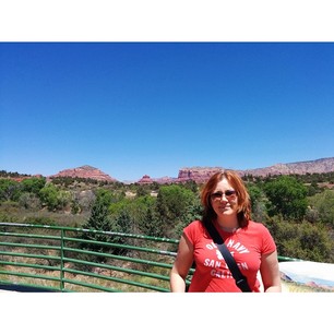 Amazing red rock formations on our way to Sedona. We gasped a lot. #nofilter