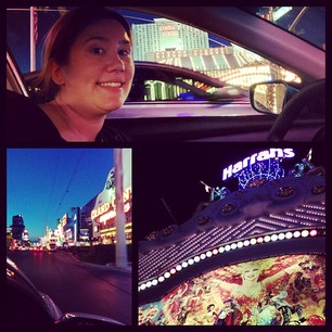 Proof that I actually drove down the Vegas strip tonight! It was full-on. Different from when we were there 9 years ago. RIP the Stardust...
