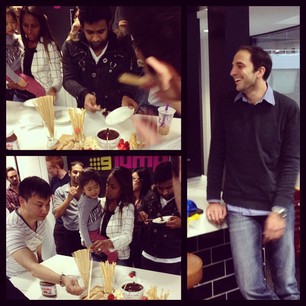  The whole Mi9 dev family turned out to farewell Roberto today. Best of luck, amico!