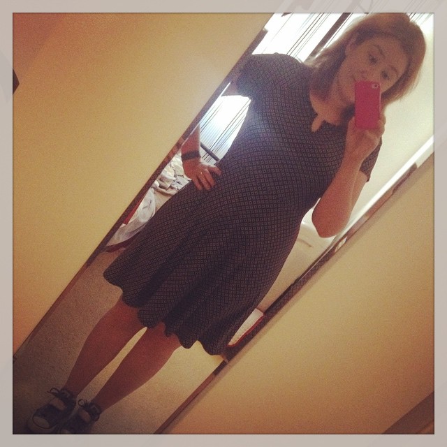 #frocktober day 6. Just a knit dress from Tarzhay.