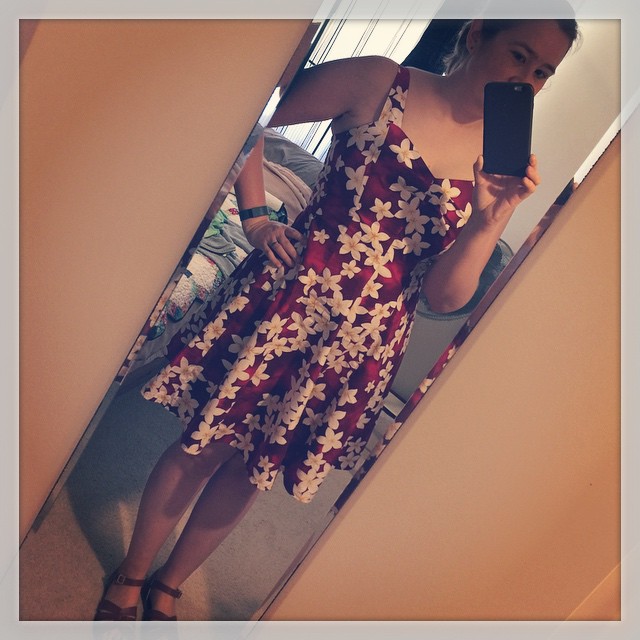 #frocktober day 25. Aloha.