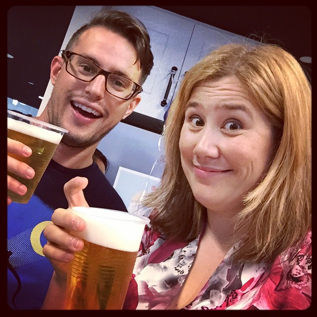Don't we look like we're enjoying the Budweiser? #shudder #diversitydrinks