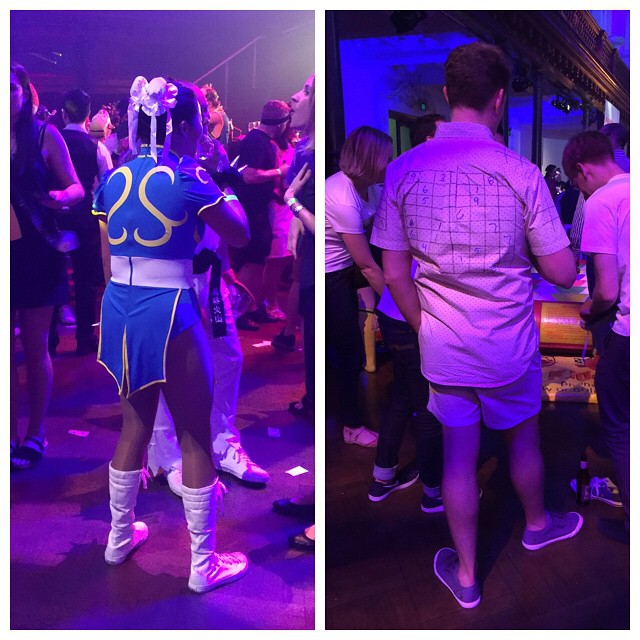 Other Game costumes I liked: Chun-Li and Sudoku!