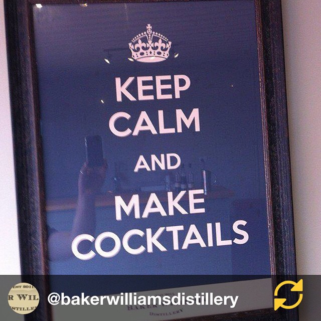 RG @bakerwilliamsdistillery: A worthy New Years Resolution!!! Need supplies? We're open 11-4pm today. #byebye2014 #hello2015 // I was inspired to make a jug of Negronis for tonight's party!