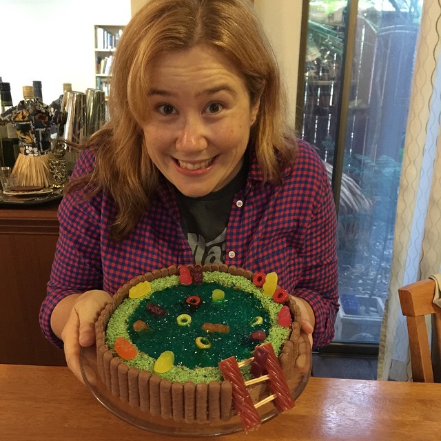 THE GREATEST BIRTHDAY CAKE IN THE HISTORY OF THE WORLD. Eeeeeeeeeee!