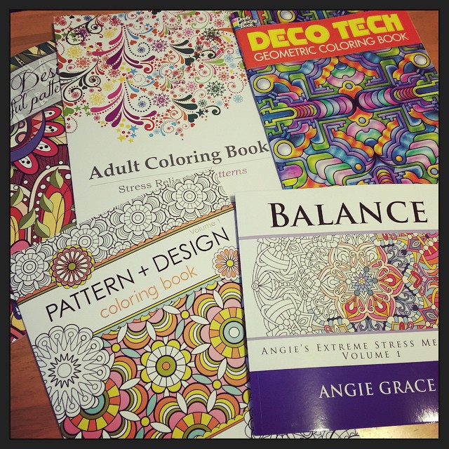 YES. There's the weekend sorted. #stressedout #colorallthethings