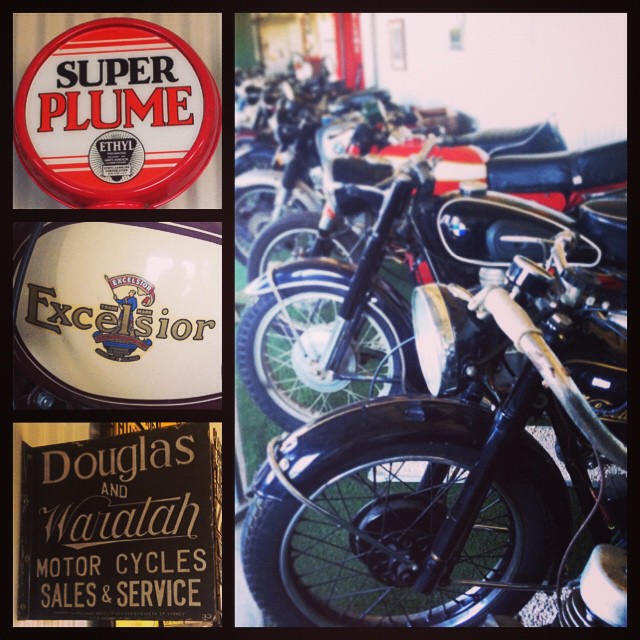 A winery with a vintage motorcycle museum? My Dad would love this. #mudgeesmuggler