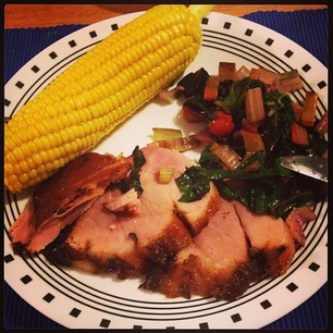 I cooked my @mi9 Christmas ham in Coca-Cola. Mmmm, southern goodness!