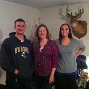 Proof that I, the oldest, am actually the shortest of the siblings.