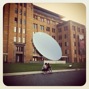 So when did Sydney's MCA build an Archimedes Death Ray? cc @donttrythis