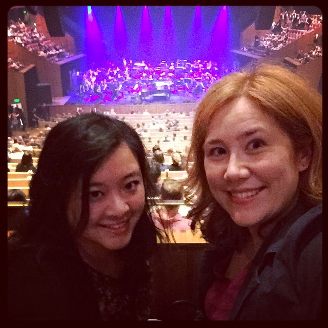 Waiting for Ben Folds (and Sydney Symphony Orchestra) with @nessnomster!