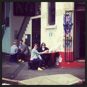 Friggin' blow-in hipsters in Chippendale.