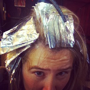There is a lot of foil happening. I always feel vaguely guilt about that, in a bleeding-heart Greenie way.
