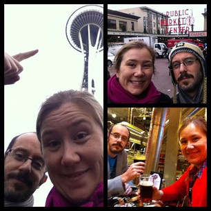 We had a great 6 hours in Seattle! #whirlwind