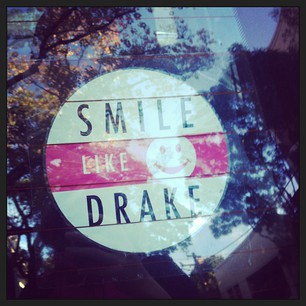 Spotted in my neighbourhood. Love the Drake! (Actually I have no idea what this sticker means.)