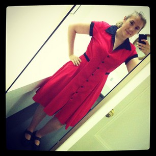 Frocktober #18. The Diner Dress from Heartbreaker. #fifties #drag