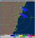 Radar Map of Sydney