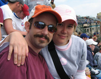 Me and the Snook, Wrigley Field, 2007