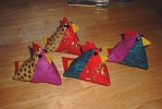 Funky Chicken Pincushions