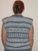 Back of Sampler Sweater