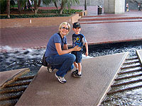 Me and Joey in Darling Harbour