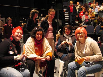 At the ABC Knit-In 2007