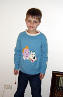 Kurt in his Tintin jumper