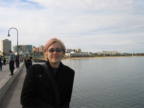 Me on Melbourne Pier