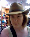 I sent this one to the Snook while shopping for a hat for my brother. I told him I'd be using it for my McLeod's Daughters audition.